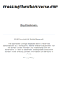 Mobile Screenshot of crossingthewhoniverse.com